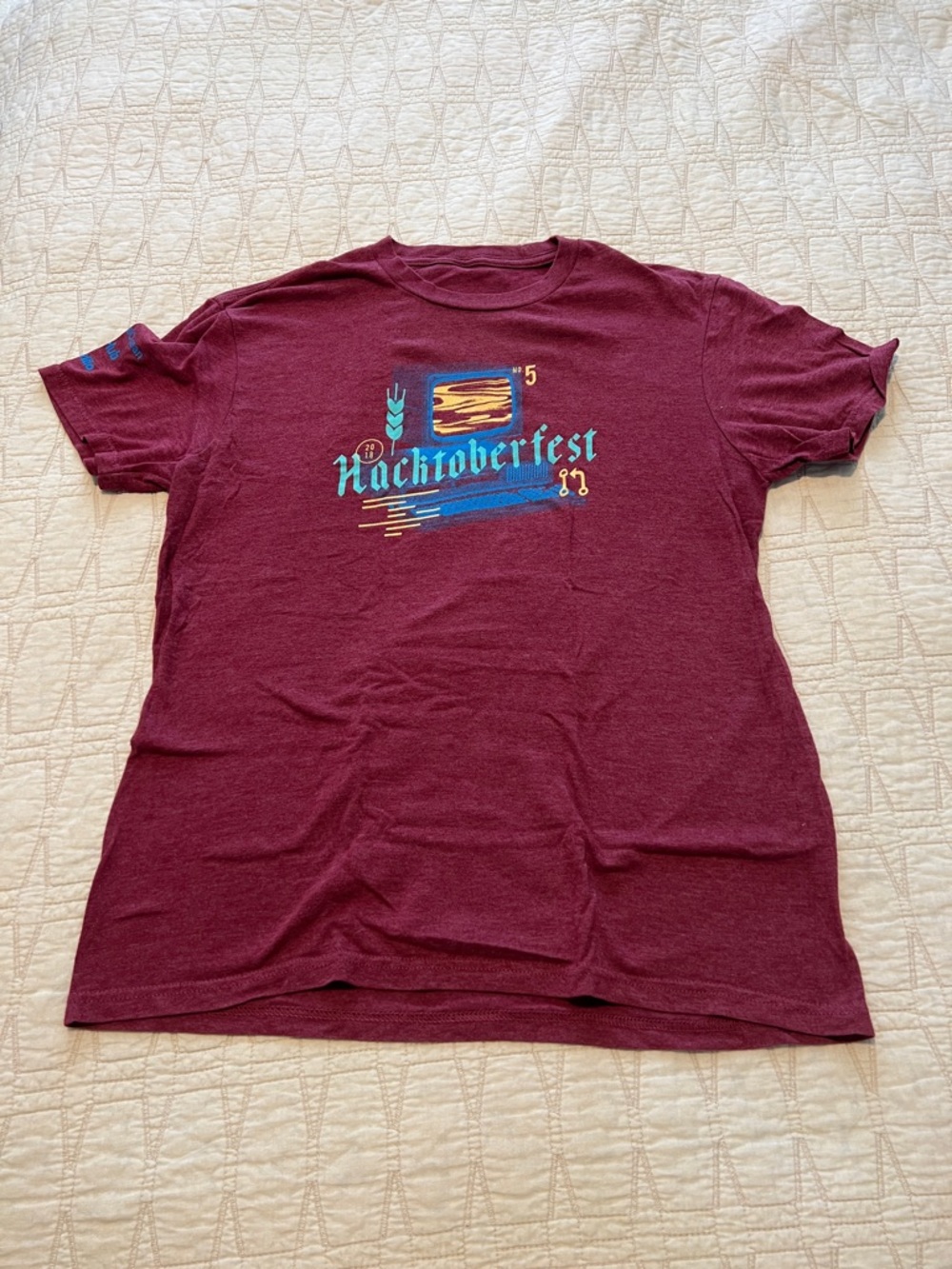 2018 hacktober fest t shirt